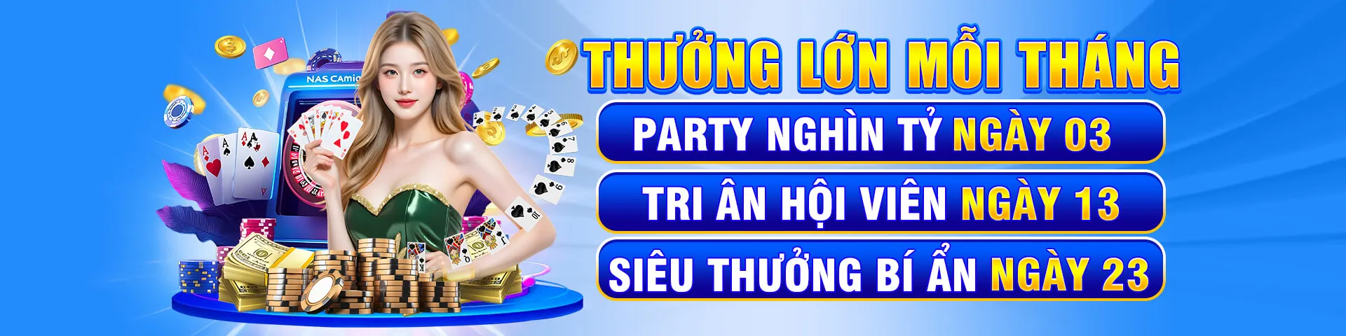 Hình ảnh chính về các ưu đãi mới nhất của 39go99