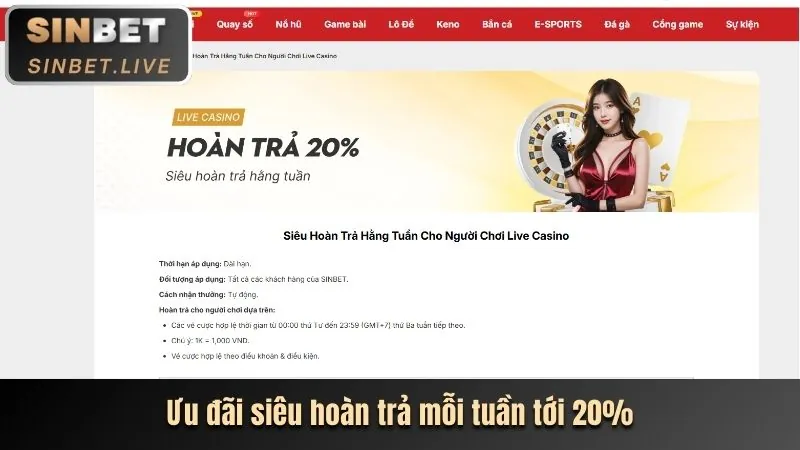 Các cấp độ VIP và phần thưởng